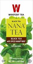 Chá Preto Wissotzky com Hortelã Nana Picante 20 Sachês Chá Preto Wissotzky com Hortelã Nana Picante 20 Sachês