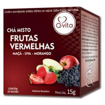 Cha Qvita Frutas Vermelhas 15g 10un