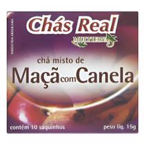 Chá Real 15g Maçã Com Canela 10 Saquinhos - 4 Unidades