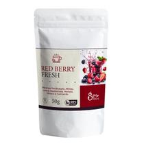 Chá Red Berry Fresh Blend Morango Mirtilo Laranja Hibisco 50g Chá Red Berry Fresh Blend Morango Mirtilo Laranja Hibisco 50g