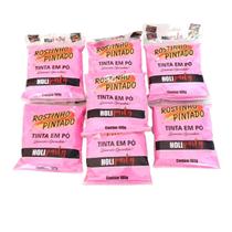 Chá Revelação 7 Pacotinho Tinha Em Pó Rosa