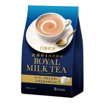 Chá 日東紅茶 Royal Milk Tea Instantâneo 10 Sachês Chá 日東紅茶 Royal Milk Tea Instantâneo 10 Sachês