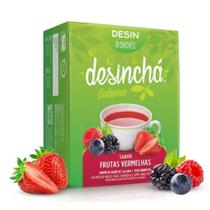 Chá Sabor Frutas Vermelhas Desinchá 15g