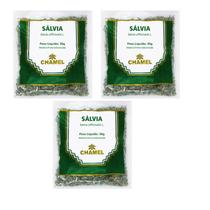 Chá Sálvia Natural Kit 3 Pacotes Chamel