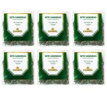 Chá Sete Sangrias Natural Kit 6 Pacotes Chamel Chá Sete Sangrias Natural Kit 6 Pacotes Chamel