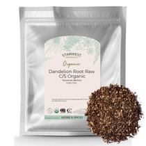 Chá Starwest Botanicals, raiz de dente-de-leão crua orgânica 454g