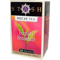 Chá Stash English Breakfast Descafeinado 18 sachês