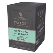 Chá Taylors of Harrogate Chá verde com jasmim 120 sacos Chá Taylors of Harrogate Chá verde com jasmim 120 sacos