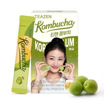 Chá TEAZEN Kombucha em Pó Sabor Ameixa Coreana 10 Sachês