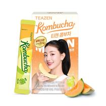 Chá TEAZEN Kombucha Sabor Melão Sem Açúcar 10 Sachês Chá TEAZEN Kombucha Sabor Melão Sem Açúcar 10 Sachês