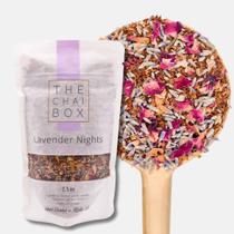 Chá The Chai Box Lavender Nights Rooibos Sem Cafeína Chá The Chai Box Lavender Nights Rooibos Sem Cafeína