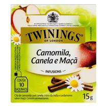 Chá Twinings Camomila, Canela e Maçã 10 sachês