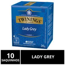 Chá Twinings, Chá Lady Grey, Caixa 10 Saquinhos