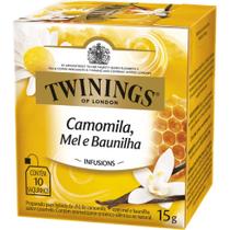 Chá Twinings de Camomila, Mel e Baunilha 15g com 10 sachês - Fleischmann