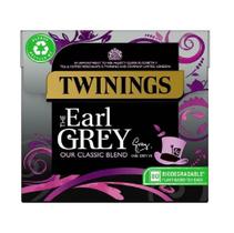 Chá Twinings Earl Grey 80 Sachês Biodegradáveis