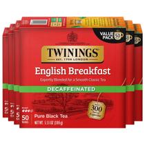 Chá Twinings English Breakfast Descafeinado 300 Saquinhos Chá Twinings English Breakfast Descafeinado 300 Saquinhos