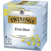 Chá Twinings Erva Doce com 10 saches