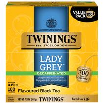 Chá Twinings Lady Grey Descafeinado 100 Saquinhos Cítricos Chá Twinings Lady Grey Descafeinado 100 Saquinhos Cítricos