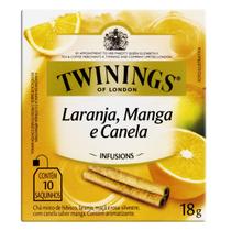 Chá Twinings Laranja, Manga e Canela 10 sachês