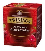 Chá Twinings Preto Frutas Vermelhas