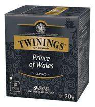Cha Twinings PRINCE OF WALES Chá Preto 10 Sachês Cha Twinings PRINCE OF WALES Chá Preto 10 Sachês