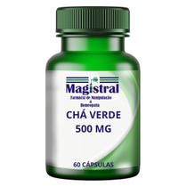 Chá Verde 500 mg 60 cápsulas - Farmácia Magistral