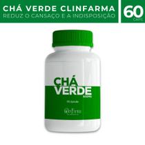 Chá Verde 500mg 60 Capsulas Termogênico Antioxidante Natural - ClinFarma