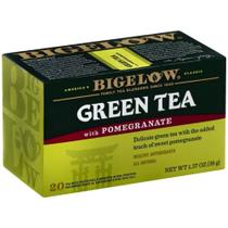 Chá Verde Bigelow com Romã 20 sachês Chá Verde Bigelow com Romã 20 sachês