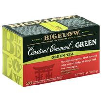 Chá Verde Bigelow Constant Comment 20 sachês, pacote com 4