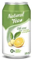 Chá Verde C/ Laranja E Gengibre Natural Tea Lata 335Ml