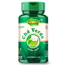 CHÁ VERDE C/ VIT. A C e E - 120 Cáps 550mg UNILIFE