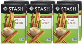 Chá Verde Chai Stash com 20 Sachês