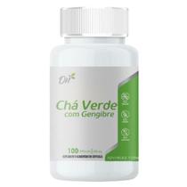 Chá Verde com Gengibre 500mg 100 cápsulas - DENATURE
