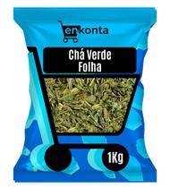 Chá Verde em Folhas 1kg - Enkonta