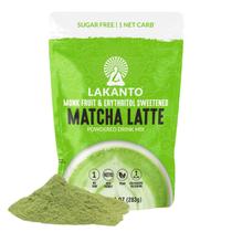 Chá verde em pó sem açúcar Matcha Latte Lakanto 300mL