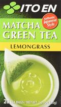 Chá Verde em Sachês ITO EN Matcha e Capim-limão 20 unidades, pacote com 8