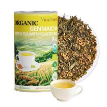 Chá Verde Genmaicha Orgânico VitalForest 227 g a Granel Chá Verde Genmaicha Orgânico VitalForest 227 g a Granel