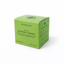 Chá Verde Ginger Lemon Moncloa 15g. Caixa com 10 Sachês. Chá Verde Ginger Lemon Moncloa 15g. Caixa com 10 Sachês.