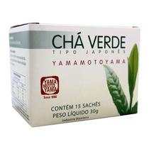 Chá Verde Japonês Yamamotoyama Sencha 15 Sachês