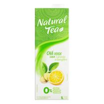 Chá Verde Laranja e Gengibre Zero Açúcar Natural Tea 1l