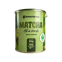 Chá Verde Matchá - 80g Natural - NewNutrition Chá Verde Matchá - 80g Natural - NewNutrition
