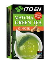 Chá Verde Matcha com Gengibre ITO EN 160 sachês