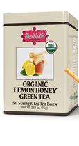 Chá Verde Orgânico Brew La La Limão Mel 50 Sachês Chá Verde Orgânico Brew La La Limão Mel 50 Sachês