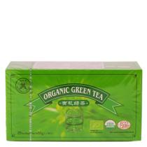 Chá Verde Orgânico - Green Tea 50g (25 Sâches de 2g) Importado Fujian