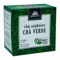Chá Verde Orgânico Kampo de Ervas 10 sachês