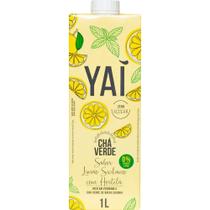 Chá Verde Sabor Limão Siciliano e Hortelã Yaí 1l