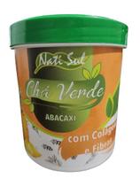 Chá Verde Solúvel - Abacaxi - 250g - Com Colágeno Chá Verde Solúvel - Abacaxi - 250g - Com Colágeno