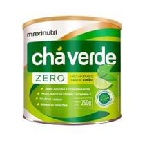 Chá Verde Solúvel Limão Zero - 250 gramas - Maxinutri