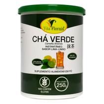 Chá Verde Solúvel Sabor Lima-Limão 250g - Vita Florais
