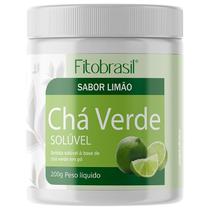 Chá Verde Soluvel sabor Limão 200g - FITOBRASIL
